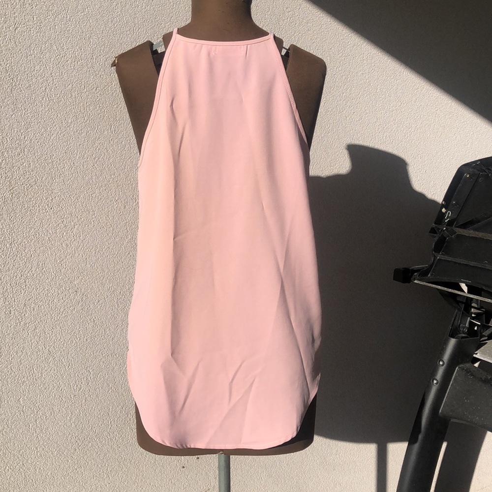 (👚3 for $20) Miracle size 10 casual pink singlet top - Picture 2 of 7